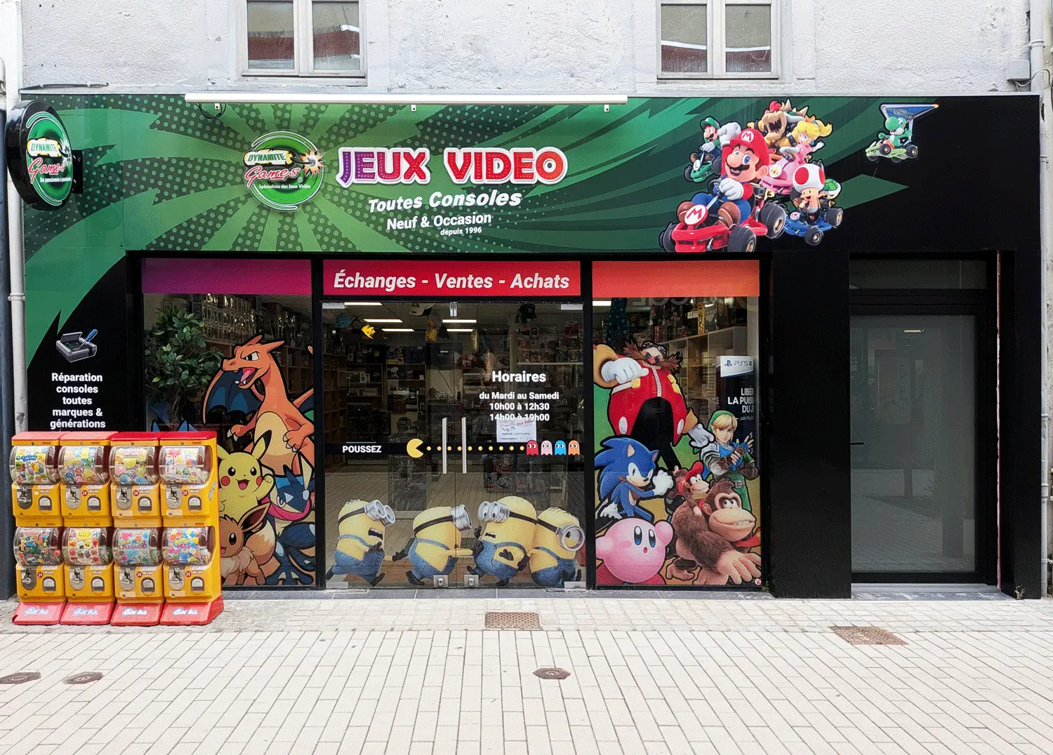 Enseigne Dynamite Games