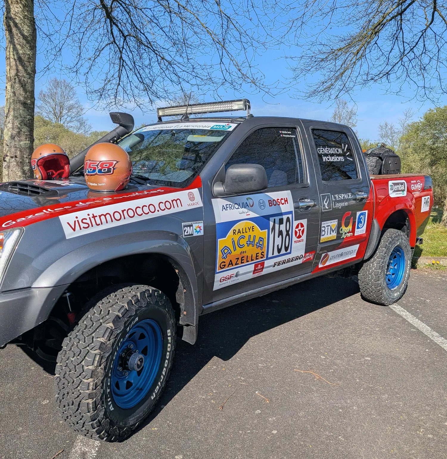 Covering rallye