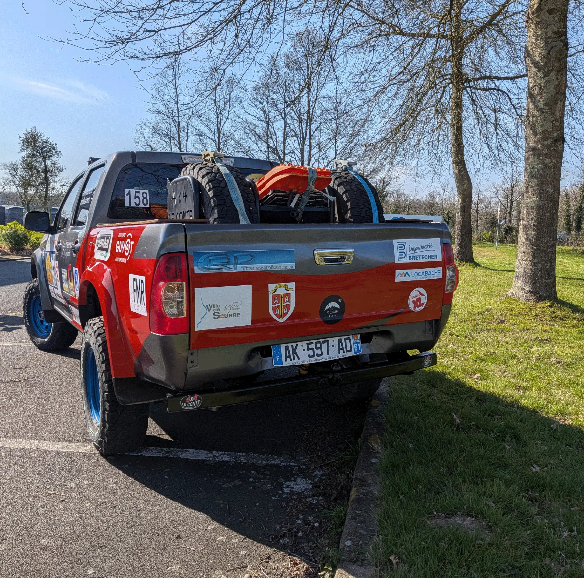 Covering Arrière Rallye