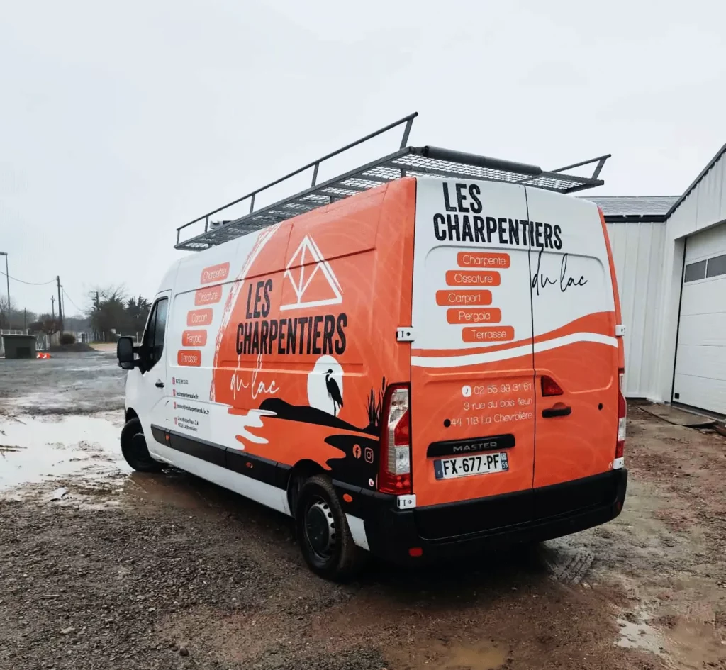 Covering véhicule Les Charpentiers