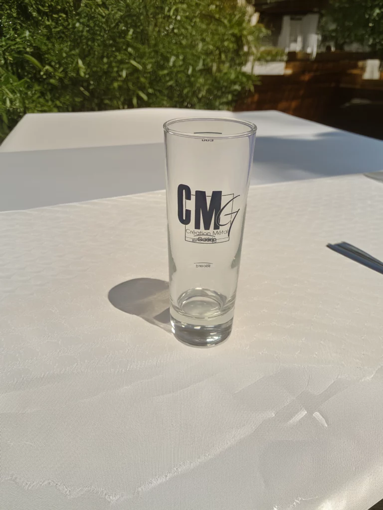 Verres à pastis CMG